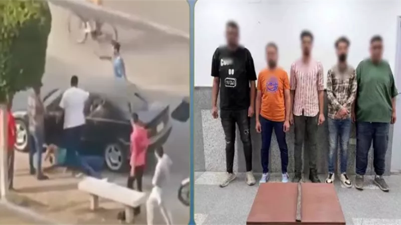 بعد تداول الفيديو.. ضبط طرفي مشاجرة بسبب خلافات مالية ببورسعيد 