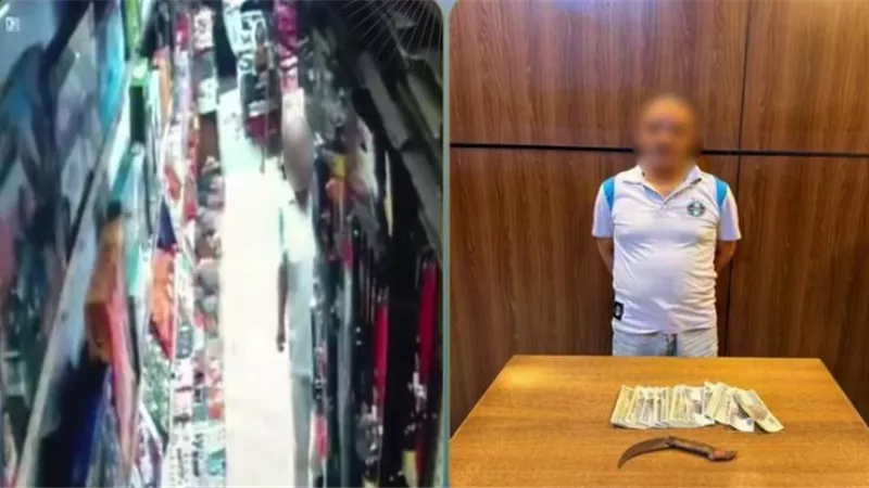 الفيديو كشفه.. سقوط المتهم بسرقة أموال من محل في الزيتون
