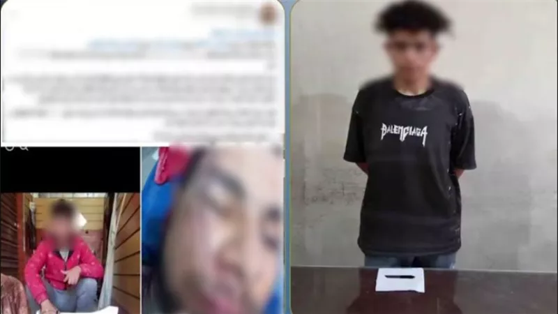بعد تداول الفيديو.. ضبط المتهم بالاعتداء على شاب بـ