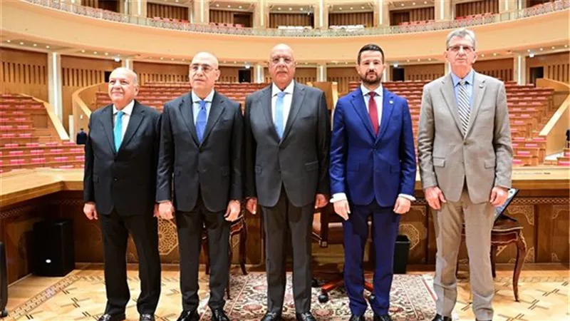 هشام بدوي يبحث مع رئيس الجبل الأسود تعزيز التعاون ودعم القضية الفلسطينية المشتركة