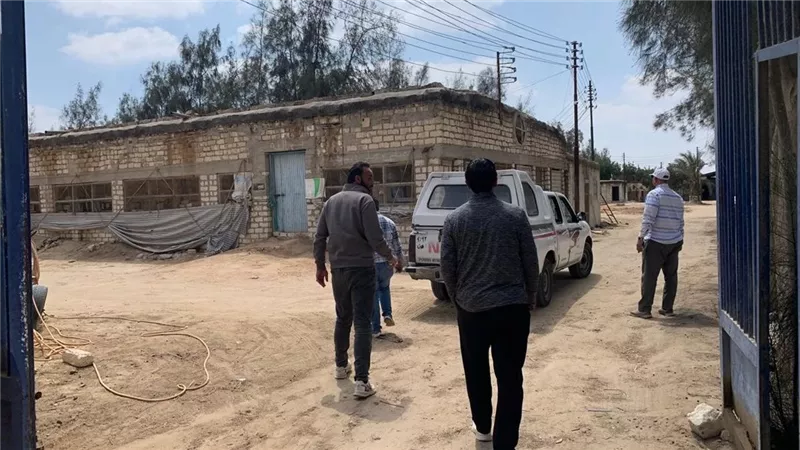 مياه القناة تكثف حملات ضبط الوصلات غير القانونية لحماية الموارد المائية.. صور 
