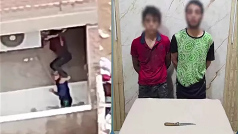 الفرار لم ينقذهما.. ضبط المتهمين بمحاولة سرقة تكييف شقة بالمحلة
