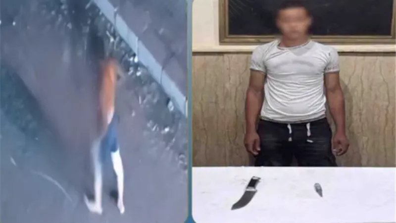 عاري الصدر ومسلح.. الداخلية تضبط بطل الفيديو المتداول بالإسكندرية