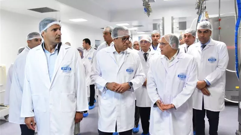 وزير الصحة يفتتح مصنع «إيبيكو 3» بالعاشر من رمضان ويتفقد خطوط الإنتاج