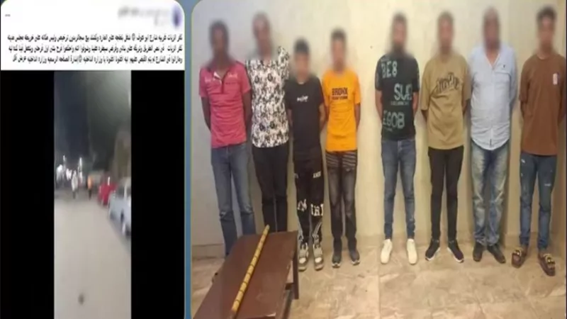 ضبط طرفي مشاجرة هاجموا موكب زفاف وأتلفوا سيارة بسبب خلافات الجيرة في الغربية