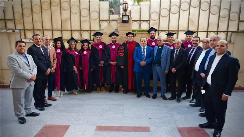 كلية لاهوت مجمع المثال المسيحي تحتفل بتخريج دفعة جديدة من الدارسين بالمنيا