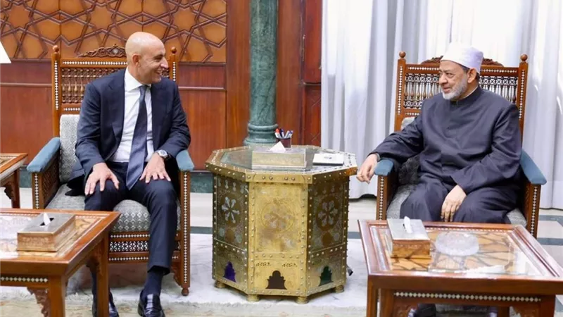 شيخ الأزهر يستقبل وزير التربية والتعليم.. توقيع بروتوكول هام