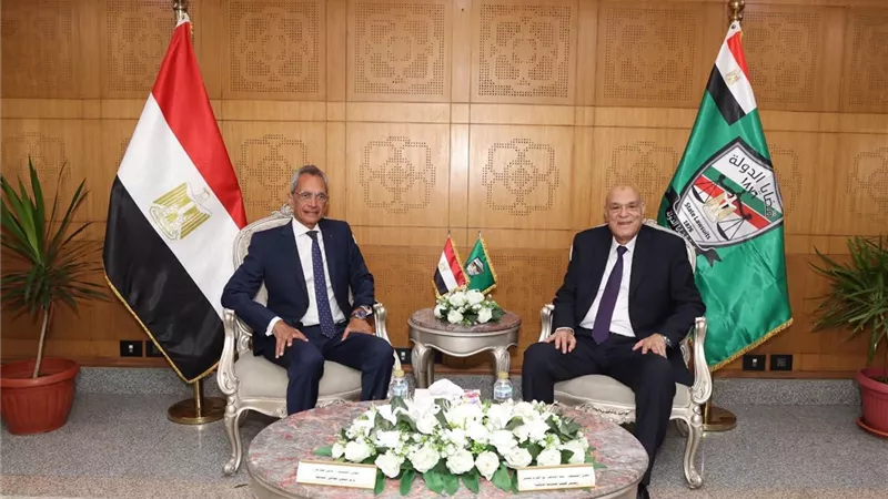 وزير الشؤون النيابية يزور رئيس هيئة قضايا الدولة لتهنئته بتوليه رئاسة الهيئة