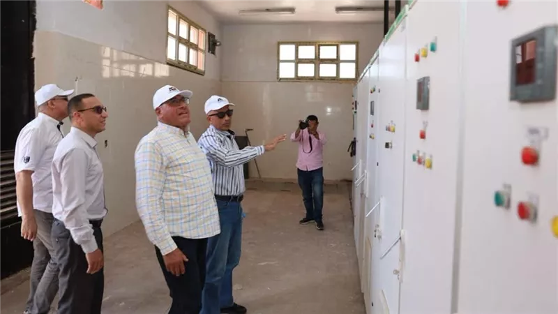 رئيس الهيئة العربية للتصنيع يتفقد مشروعات «حياة كريمة» بالمنيا