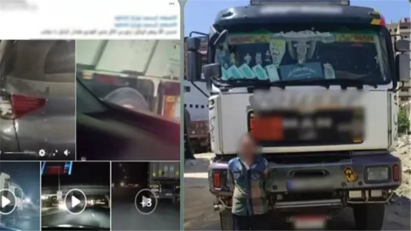 ضبط سائق نقل صدم سيارة وفر هاربًا بمدينة نصر.. والتحفظ على المركبة