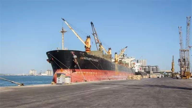 النقل: انتظام كامل في حركة التشغيل بميناء دمياط واستمرار استقبال ومغادرة السفن وتداول البضائع