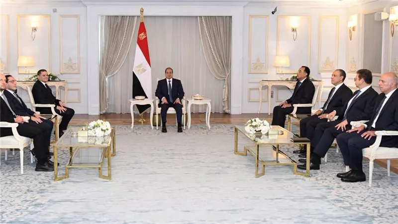 السيسي يؤكد للدبيبة حرص مصر على استقرار وازدهار ليبيا الشقيقة