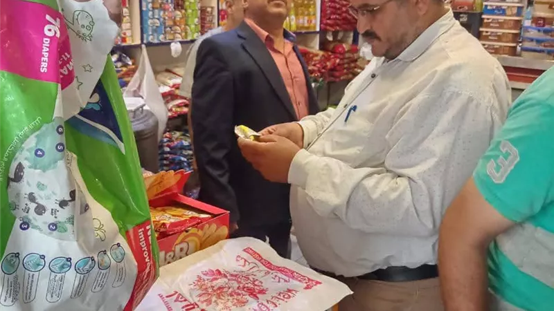 إعدام 150 كيلو سردين وضبط سولار وسلع مجهولة المصدر في حملة بالواسطى