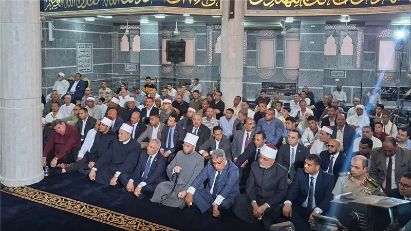 بالصور.. افتتاح مسجد الأقصى في محافظة الدقهلية بحضور وزير الأوقاف ومفتي الجمهورية 