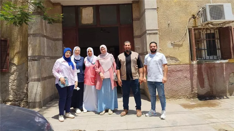 صحة بني سويف تكثف المتابعة الميدانية بمكتب صحة أول ورعاية المرماح