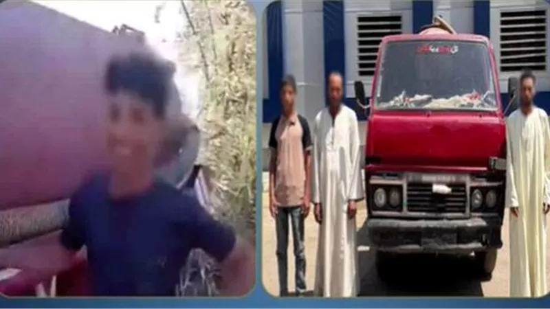 ضبط المتهمين بإلقاء مخلفات في مجرى مائي بقنا بعد تداول فيديو الواقعة