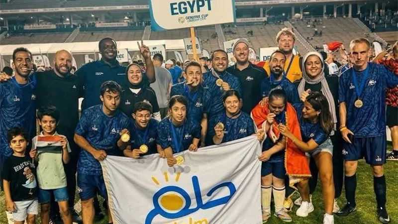 وزيرة التضامن تحتفي بأبطال «حلم» بعد التتويج العالمي ورفع علم مصر في تكساس
