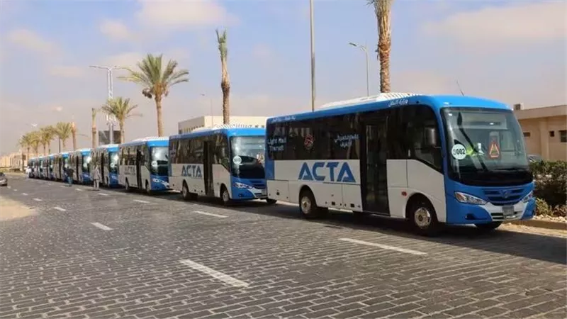 وزير النقل يدشن 10 ميني باصات لربط مدينتي 