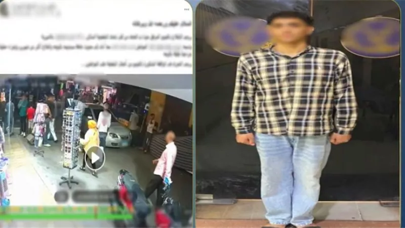 ضبط طالب اعتدى على شاب بالضرب بسبب أولوية المرور في الأميرية 