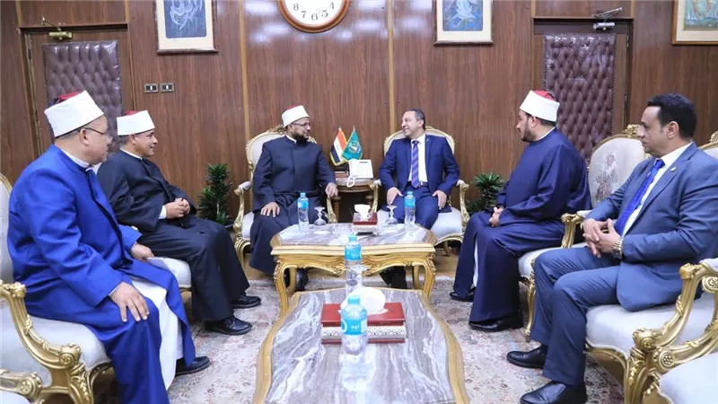 أمين البحوث الإسلامية ومحافظ المنوفية يبحثان دعم جهود الأزهر في بناء الوعي الدِّيني 