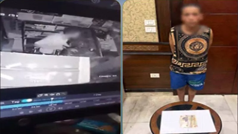بعد تداول الفيديو.. ضبط المتهم بسرقة أموال من مطبعة في الإسكندرية