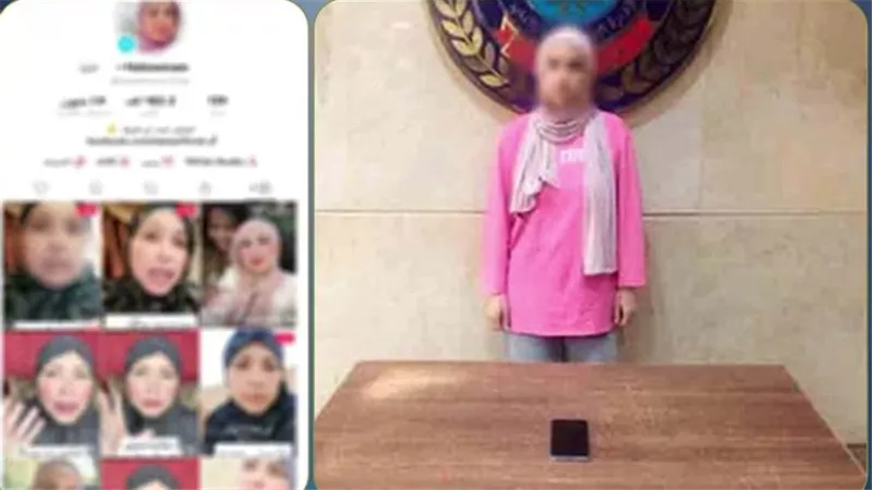 القبض على صانعة محتوى بتهمة نشر فيديوهات خادشة بالجيزة 