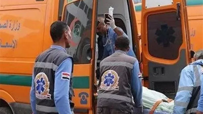 مصرع شخص وإصابة 9 في حادث تصادم ميكروباص وأتوبيس بالطريق الصحراوي في البحيرة