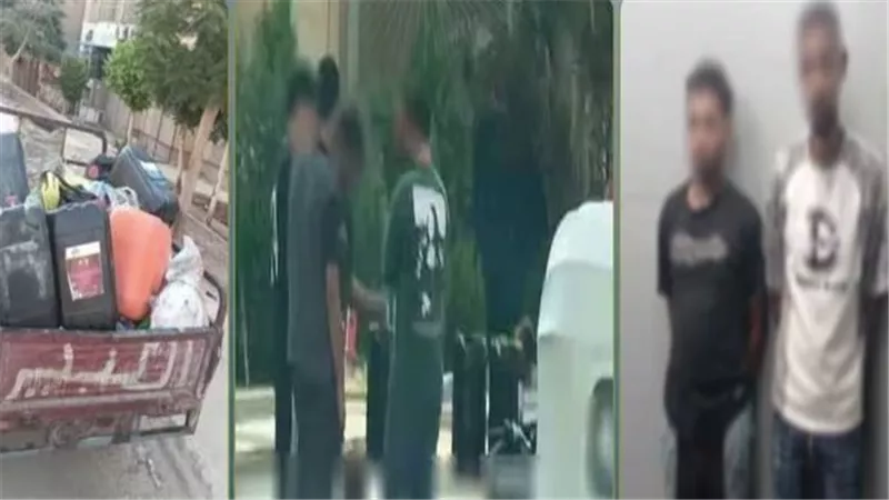 ضبط بائعين لاتهامهما بتجميع 200 لتر بنزين وإعادة بيعها بالسوق السوداء في أكتوبر