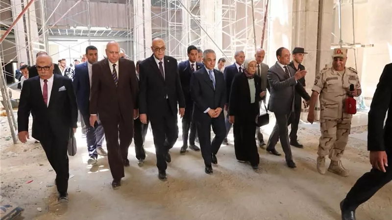 وزير العدل يتفقد مدينة العدالة بالعاصمة الجديدة برفقة رئيسي قضايا الدولة والنيابة الإدارية