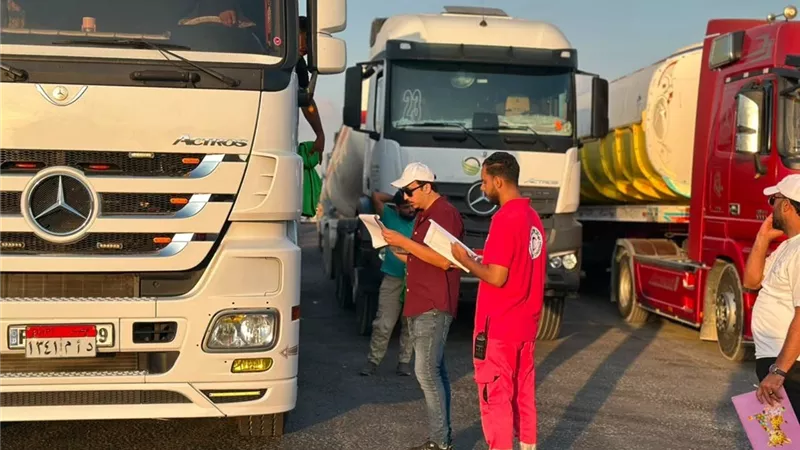 أكثر من 4 آلاف طن مساعدات في طريقها لغزة عبر قافلة «زاد العزة»