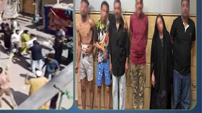 مشاجرة بالأسلحة البيضاء والعصي بسبب خلافات مالية في المقطم
