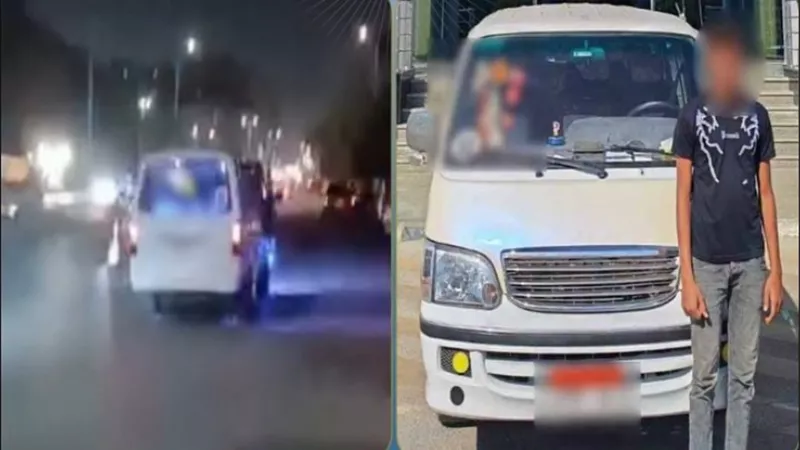 ضبط سائق ميكروباص بعد تداول فيديو لحركات استعراضية تعرض حياة المواطنين للخطر بالجيزة