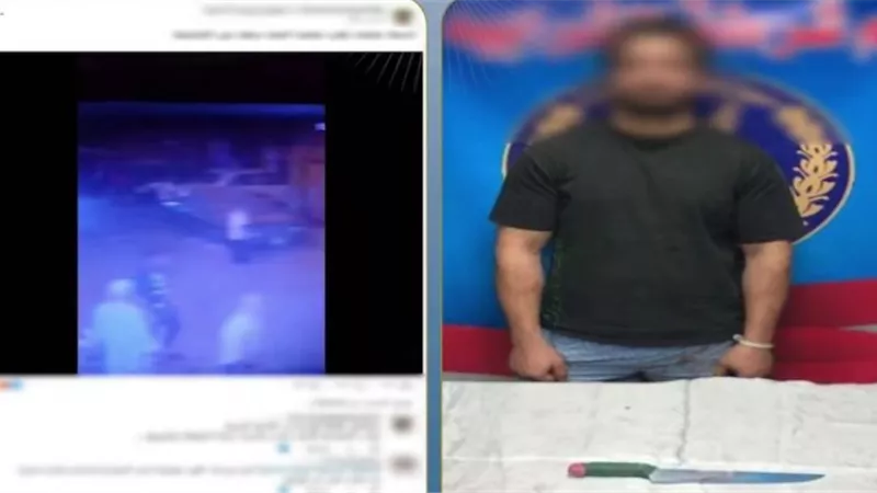 ضبط شخص تعدى على آخرين بسلاح أبيض بسبب خلافات الجيرة في الشرابية