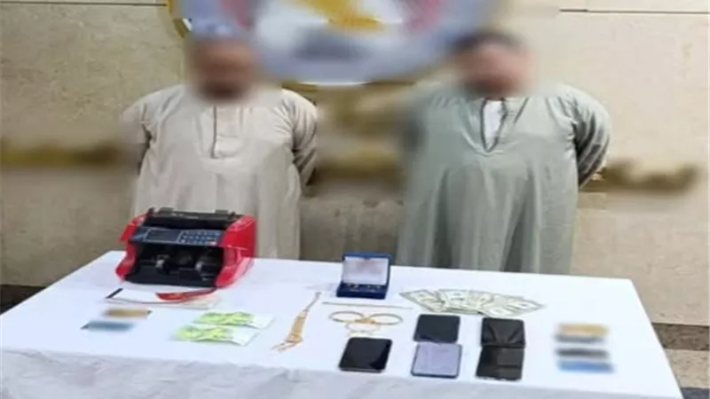 ضبط شخصين لاتهامهما بالنصب على راغبي شراء الأراضي المستصلحة