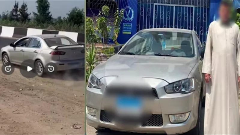 السير عكس الاتجاه فوق كوبري كفر صقر.. ضبط قائد سيارة بعد تداول فيديو صادم 