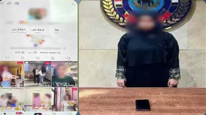 لتحقيق عائدات مالية.. حبس صانعة محتوى لنشرها مقاطع خادشة للحياء بالجيزة