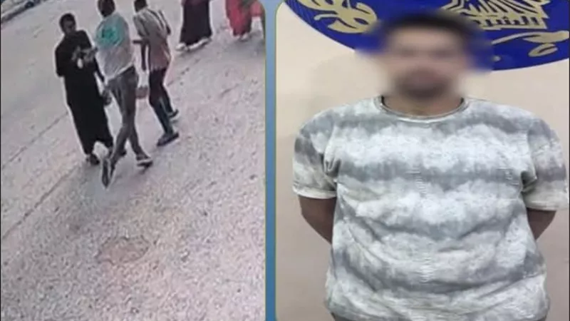 ضبط عامل تعدى بالضرب على شاب من ذوي الهمم في منشأة القناطر