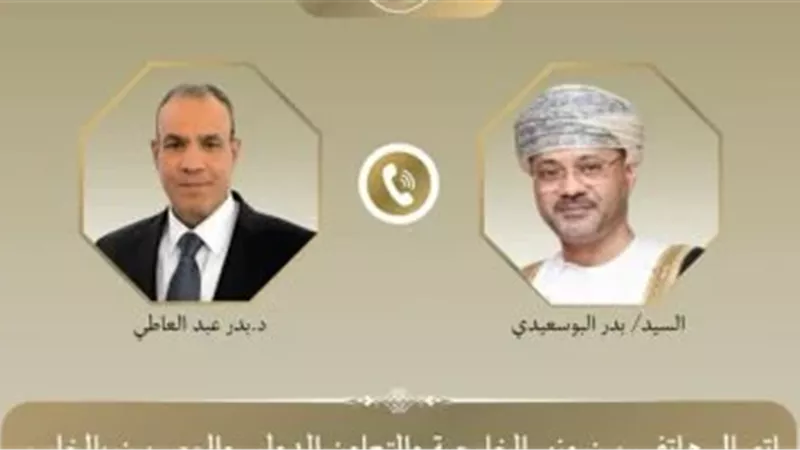 خفض التوتر وتهدئة الأوضاع.. تفاصيل اتصال وزير الخارجية مع نظيره العماني