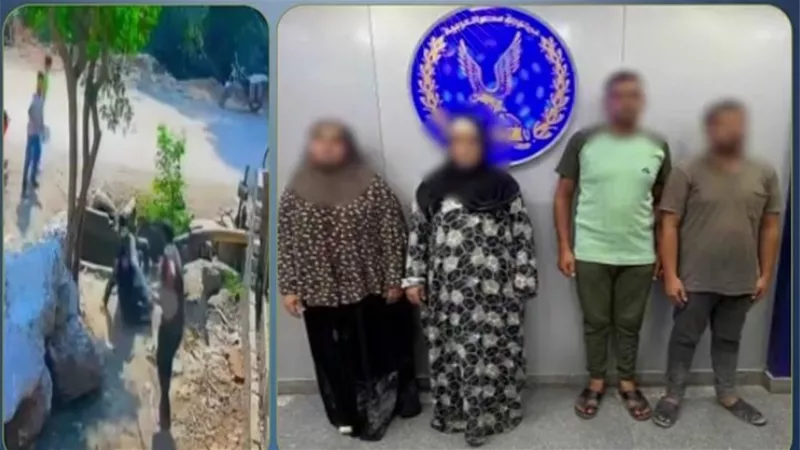ضبط نجارين لاتهامهما بالتعدي على سيدتين بعصا خشبية في الدقهلية