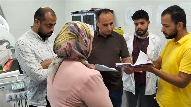 وكيل صحة بني سويف يتفقد جاهزية وحدة قمبش للاعتماد ويشدد على الجودة