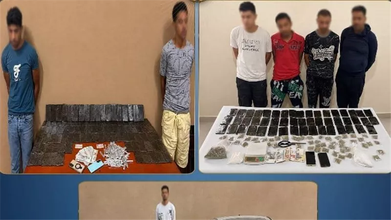 مصرع 4 عناصر شديدة الخطورة وضبط طن مخدرات و122 سلاحًا ناريًا بـ3 محافظات