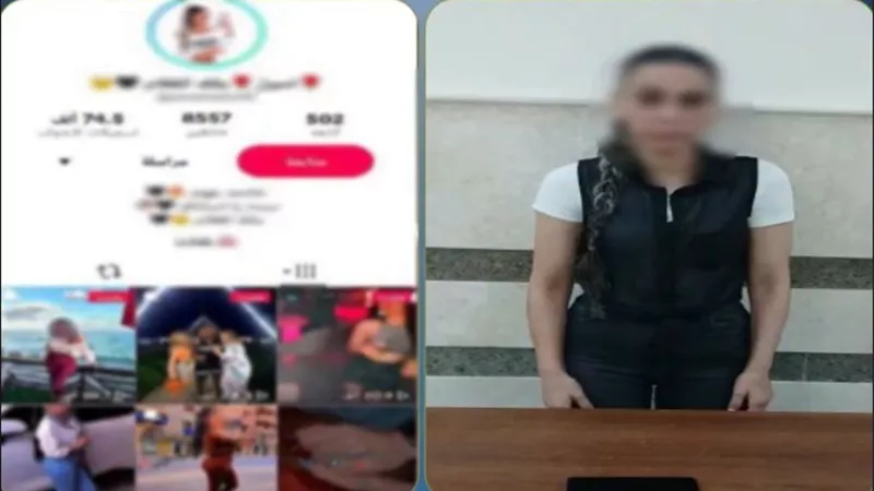 ضبط صانعة محتوى بعد نشر فيديوهات خادشة للحياء في الدقهلية
