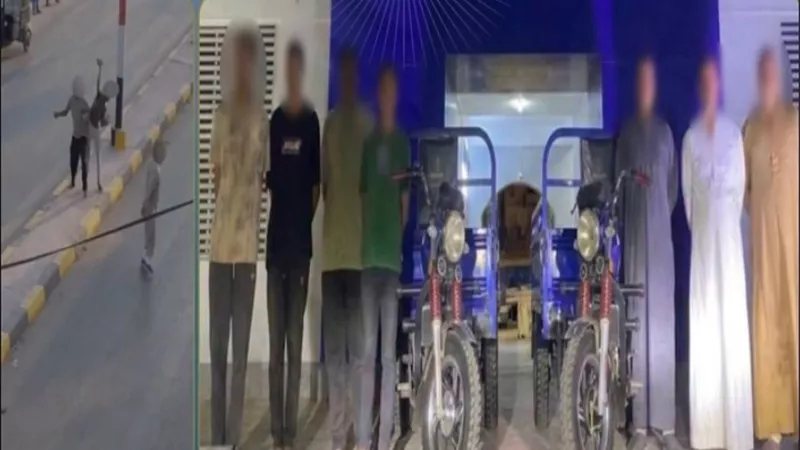 ضبط 7 أشخاص طرفي مشاجرة بسبب أولوية المرور بالبحيرة 