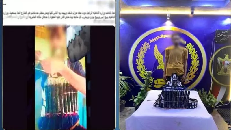«حزام ناسف» يشعل الجدل بالإسكندرية.. الأمن يضبط عاطلًا بعد تداول صورته