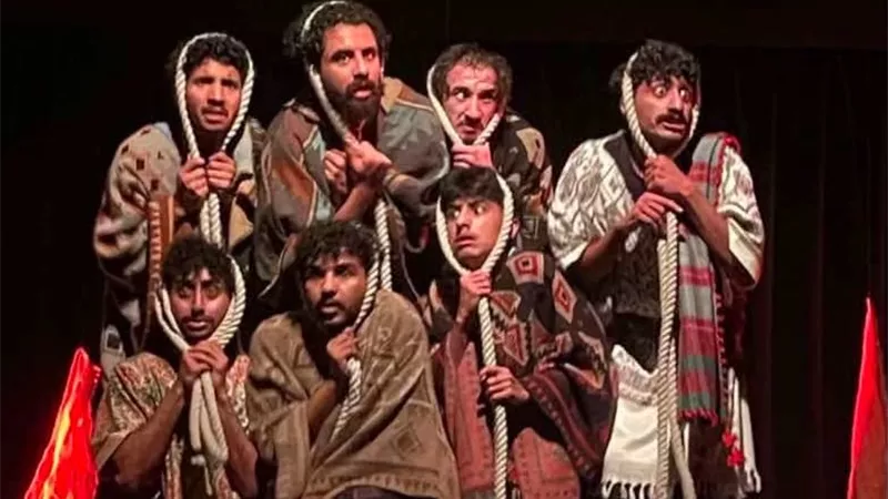 «الناعشون».. عرض سعودي يطرح أسئلة الموت والحياة على خشبة المسرح التجريبي