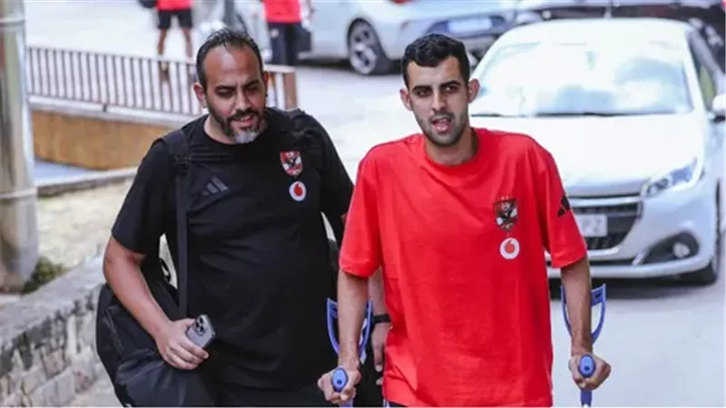 طبيب الأهلي يكشف موعد خضوع بلعمري لجراحة الصليبي