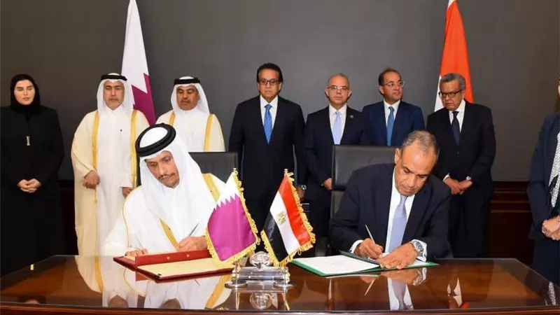 انطلاق أعمال الدورة السابعة للجنة العليا المصرية القطرية المشتركة بالعلمين