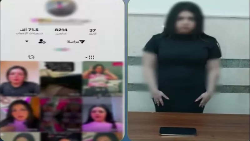ضبط صانعة محتوى بالدقهلية لنشر مقاطع خادشة للحياء بهدف زيادة المشاهدات
