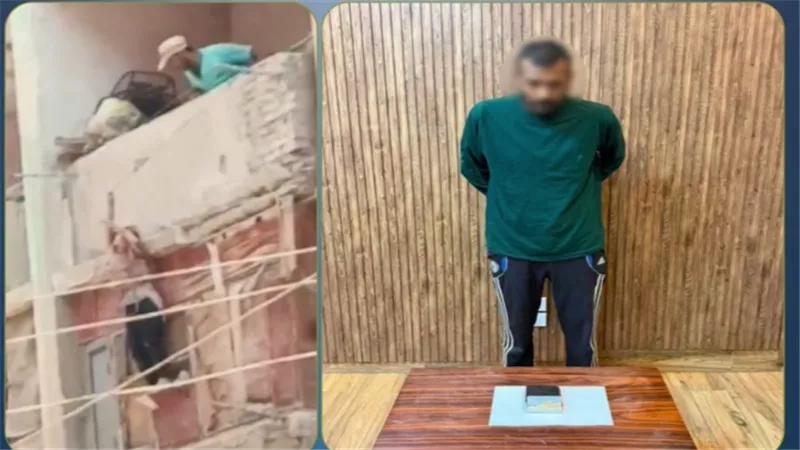 خوفًا من والدها.. طفلة تقفز من الطابق الرابع بالشرقية وتصاب بكدمات متفرقة