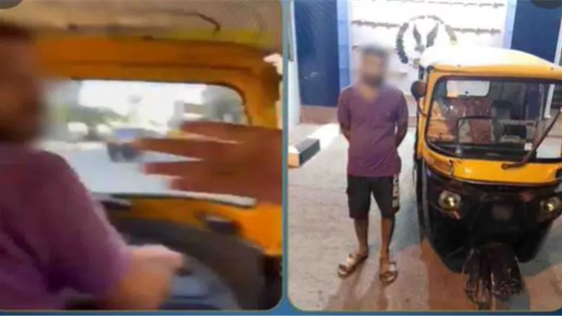 ضبط سائق توك توك بعد قيادته برعونة وتعريض حياة سيدة حامل للخطر بالإسكندرية